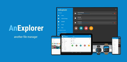 File Manager USB Cloud Root Apps Wear Android TV pc screenshot