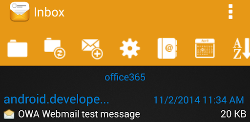 OWA Webmail pc screenshot