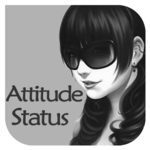attitude status in hindi icon