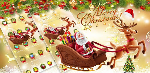 Merry Christmas 2017 Theme Wallpaper pc screenshot
