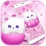 Kitty Theme Cup Cat Wallpaper for pc icon