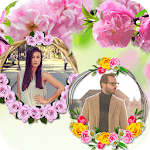 Flower Dual Photo Frame icon