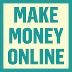 How to make money online - Work from home icon
