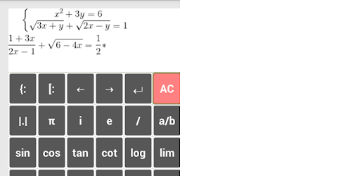 Editor Math pc screenshot