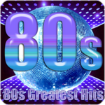 Music decade of the 80s free icon