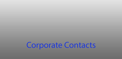 Corporate Contacts (free) pc screenshot