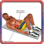 Abdominal exercises icon