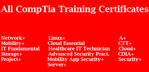 All CompTia Training pc screenshot All CompTia Training pc screenshot