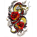 Adult Tattoo Pixel Art Sandbox Color By Number icon
