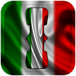 Italy Flag Letter Alphabet & Name icon