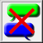 Search, export, delete SMS icon