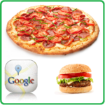 Food near me & restaurant icon