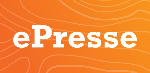 The ePresse kiosk pc screenshot