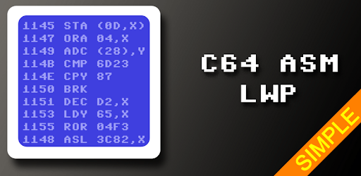 C64 ASM LWP simple pc screenshot