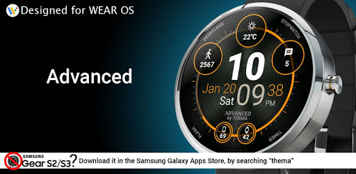 Advanced Watch Face & Clock Widget pc screenshot