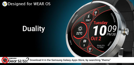 Duality Watch Face & Clock Widget pc screenshot Duality Watch Face & Clock Widget pc screenshot