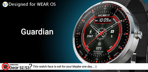 Guardian Watch Face & Clock Widget pc screenshot Guardian Watch Face & Clock Widget pc screenshot