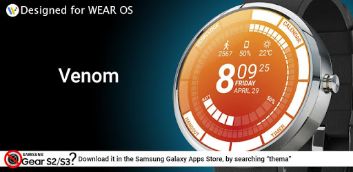 Venom Watch Face & Clock Widget pc screenshot