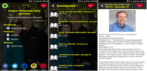 Andrew Wommack 's Daily Sermons pc screenshot Andrew Wommack 's Daily Sermons pc screenshot