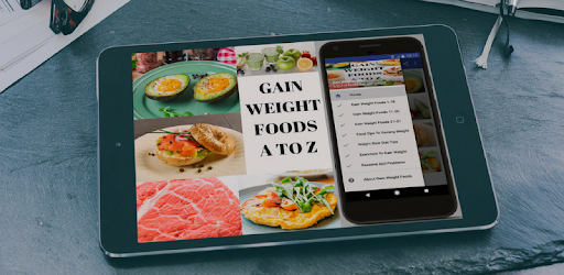 GAIN WEIGHT FOODS - A TO Z OF WEIGHT GAINING FOODS pc screenshot