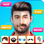 Man Hair Style: Beard Style, Mustache Photo Editor icon