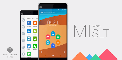 SLT MIUI White - Icons&Widget pc screenshot SLT MIUI White - Icons&Widget pc screenshot