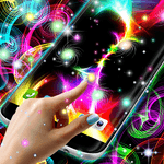 Glowing live wallpaper icon