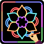 Learn To Draw Glow Rangoli Step By Step icon