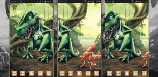 Dinosaur Theme GO Launcher EX pc screenshot Dinosaur Theme GO Launcher EX pc screenshot