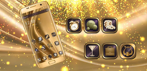 Gold Silk Neat HD Theme pc screenshot Gold Silk Neat HD Theme pc screenshot