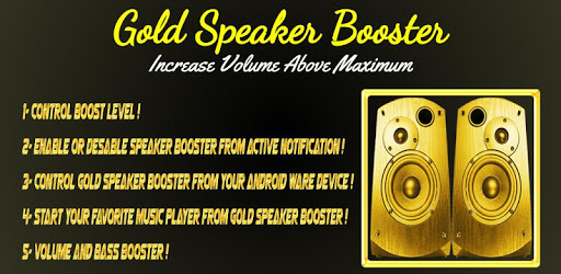 Gold Speaker Booster pc screenshot Gold Speaker Booster pc screenshot