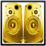 Gold Speaker Booster icon