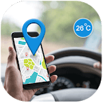 GPS Route Finder Maps Drive Directions Map Traffic icon