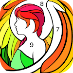 Bible Coloring - Color By Number, Free Bible Game icon