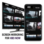 Screen mirroring For HBO - Free icon