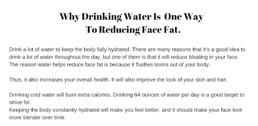 HOW TO LOSE FACE FAT pc screenshot HOW TO LOSE FACE FAT pc screenshot