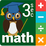 Three Second MATH for Kids for pc icon