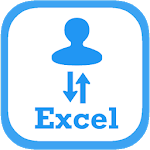 Import Export Contacts Excel icon