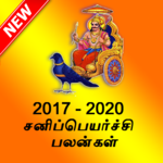 Sani Peyarchi 2017 - 2020 Palangal 2018 Saturn icon
