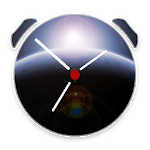 Good alarm clock without ads with music and widget icon
