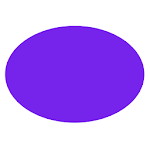 Purple Oval app icon