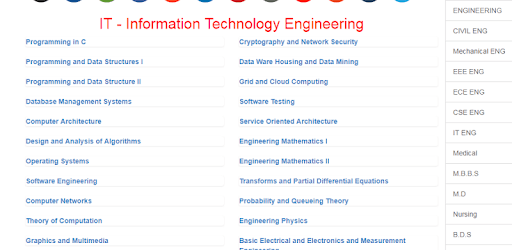 Information Technology Engineering study Notes pc screenshot Information Technology Engineering study Notes pc screenshot
