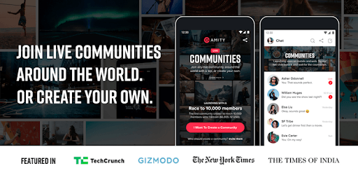Amity: Discover & join live communities instantly pc screenshot Amity: Discover & join live communities instantly pc screenshot