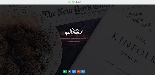 Free Uber Eats Guide 2018 pc screenshot