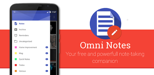 Omni Notes pc screenshot Omni Notes pc screenshot