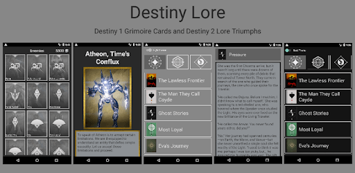 Destiny Lore pc screenshot Destiny Lore pc screenshot
