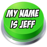 My name is Jeff Button icon