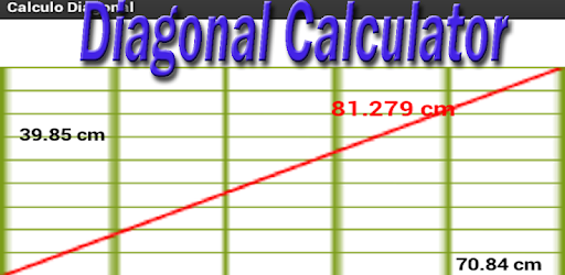 Diagonal Calculator pc screenshot