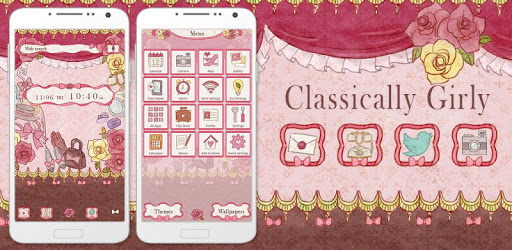 Cute Theme Classically Girly pc screenshot Cute Theme Classically Girly pc screenshot