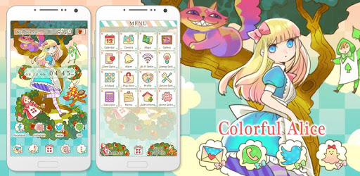 Colorful Alice +HOME Theme pc screenshot Colorful Alice +HOME Theme pc screenshot